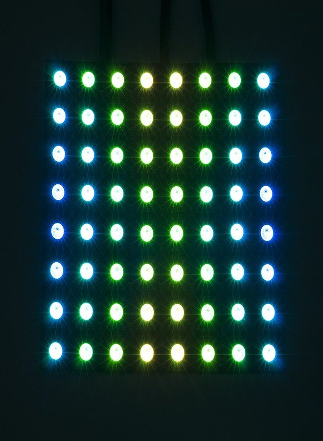 BTF-LIGHTING لوحة عرض LED من نوع BTF-LIGHTING WS2812B ECO RGB، مزودة بأسلاك من سبيكة معدنية، و5050SMD، قابلة للعنونة بشكل فردي، 8×8 بكسل (256 بكسل)، ولوحة FPCB مرنة، وألوان كاملة، متوافقة مع وحدات تحكم WLED وSP802E وغيرها، لعرض الصور والفيديو والنصوص، تعمل بجهد 5 فولت تيار مستمر. - Image 4